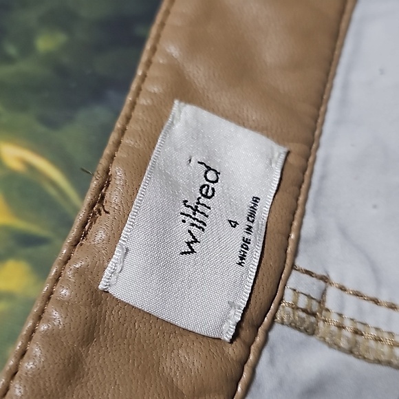 Wilfred High Rise Butterscotch High Waisted Pants Size 4 - Picture 4 of 8